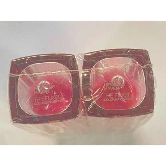 Lot of 2 Maybelline Colorsensational Elixir Lipstick 085 Hibiscus Haven Seale - Picture 4 of 9